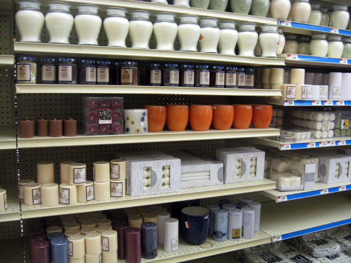 Turns out, its a good spot to find candles and candle accessories too, 